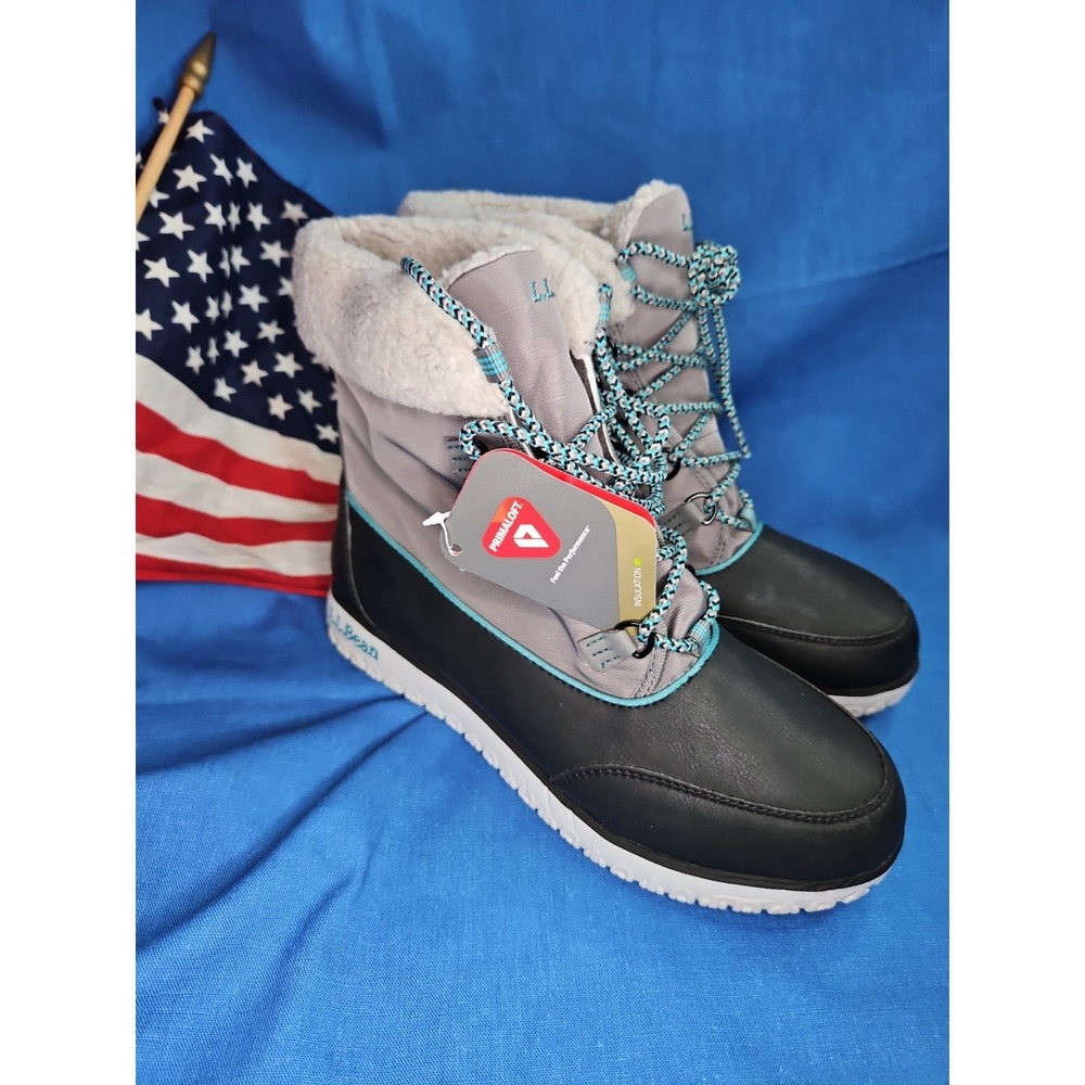 L.L Bean Boots Tek 2.5 Waterproof Hiking Ultralight Pac Snow Insulated Sz 8 NEW